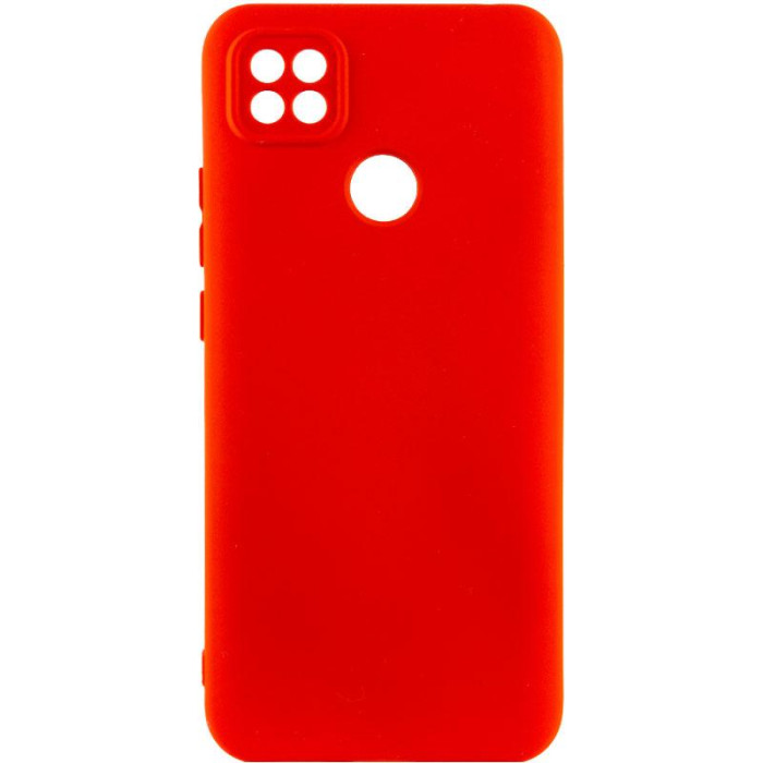 Чохол TPU GETMAN Liquid Silk Full Camera для Xiaomi Redmi 9C Червоний/Red