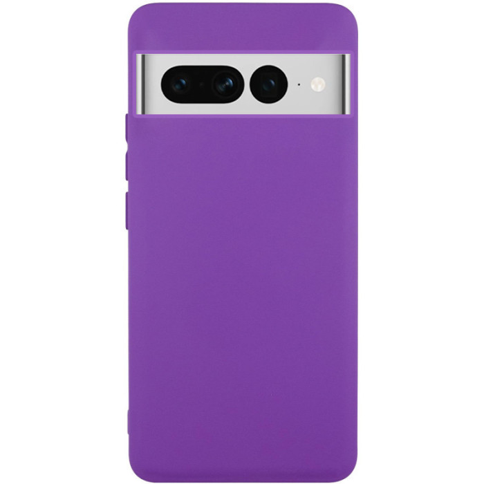 Чохол TPU GETMAN Liquid Silk для Google Pixel 7 Pro Фіолетовий/Purple