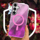 Чохол TPU Shiny Mountain (MagFit) для Samsung Galaxy S25+ Pink