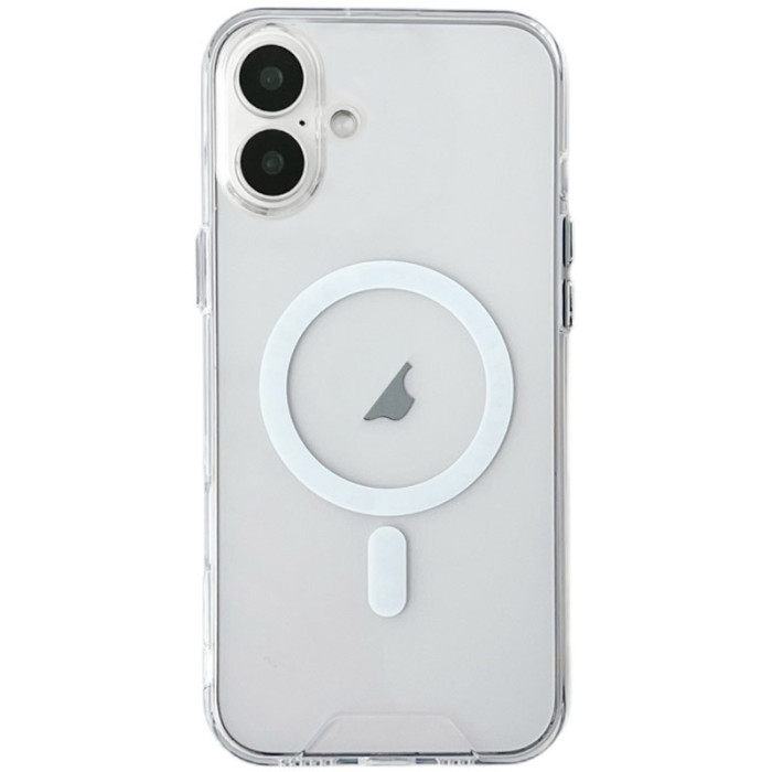 Чохол TPU Space Case with MagSafe для Apple iPhone 16  Прозорий