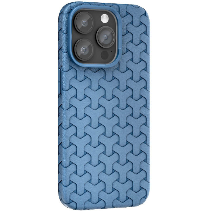 Чохол TPU Weaving для Apple iPhone 13 Pro Max Blue