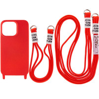 Чохол TPU two straps California для Apple iPhone 13 Pro  Червоний  (ITS-L-00000055802_8)