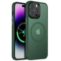 Чохол Ummi Colorful with MagSafe для Apple iPhone 13 Pro  Зелений/Dark Green  (ITS-L-00000082690_2)