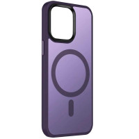 Чохол Ummi Colorful з Magnetic Fit для Apple iPhone 13/14  Темно-фіолетовий/Dark Purple