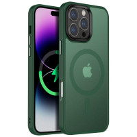Чохол Ummi Colorful with MagSafe для Apple iPhone 16 Pro Max (6.9') Зелений/Dark Green  (ITS-L-00000082702_2)