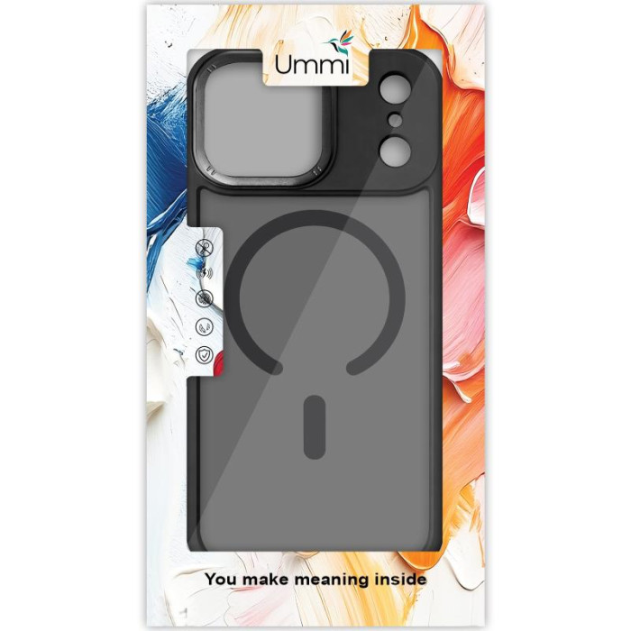 Чохол Ummi Ultimate with MagSafe для Apple iPhone 17 Pro (6.3') Black
