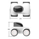 Інтерактивний робот-компаньйон EU8 Smart White