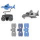 Інтерактивний трек з інерційною машинкою SHT 5510-3 Shark Trak (92pcs/1CAR) Blue