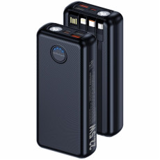 Портативний ЗП Power Bank Amaya F239L 22.5W flashlight with cable 20000 mAh Black  (ITS-L-00000084435_1)