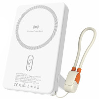 Портативний ЗП Power Bank Amaya WF54 15W+PD22.5W з БЗП 10000 mAh White  (ITS-L-00000084449_1)