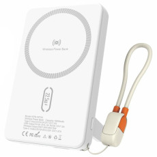 Портативний ЗП Power Bank Amaya WF54 15W+PD22.5W з БЗП 10000 mAh White  (ITS-L-00000084449_1)