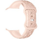 Ремінець Hoco WA30 Flexible series 3D solid color silicone strap для Apple watch 42(ser.1-3)/44/45/49 Powder Sand