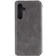 Шкіряний чохол-книжка GETMAN Cubic (PU) для Samsung Galaxy A26 5G Сірий