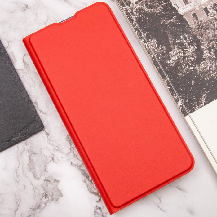Шкіряний чохол-книжка GETMAN Elegant (PU) для Xiaomi Redmi Note 13 Pro+ Червоний