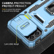 Ударостійкий чохол Camshield Army Ring для Samsung Galaxy A05 Блакитний/Light Blue