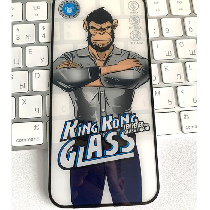 Захисне 2.5D скло King Kong HD для Apple iPhone 17 (6.3') Чорний