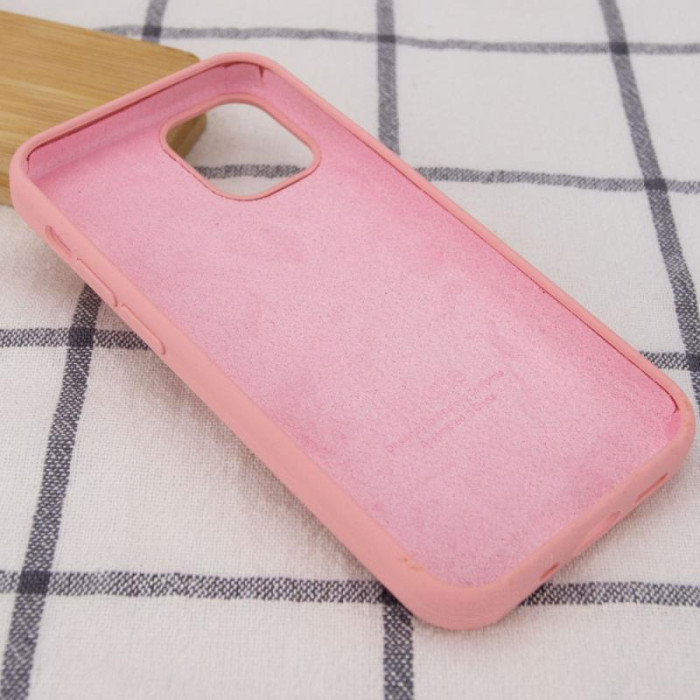 Чохол Silicone Case Full Protective (AA) для Apple iPhone 15 Plus Рожевий/Pink