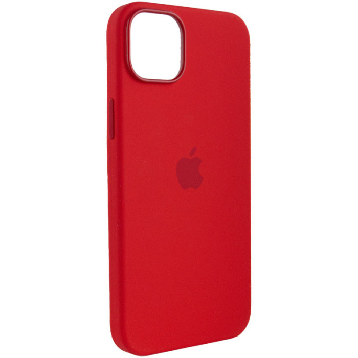 Чохол Silicone case (AAA) with Magsafe для Apple iPhone 13 Pro  Червоний/Red  (ITS-L-00000051173_7)