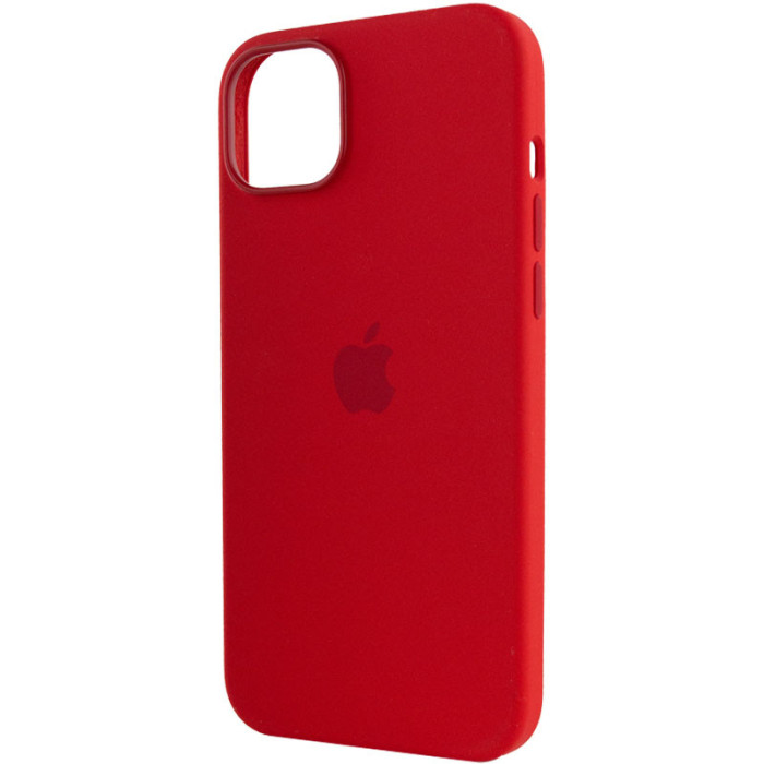 Чохол Silicone case (AAA) with Magsafe для Apple iPhone 13 Pro  Червоний/Red  (ITS-L-00000051173_7)