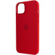 Чохол Silicone case (AAA) with Magsafe для Apple iPhone 13 Pro  Червоний/Red  (ITS-L-00000051173_7)