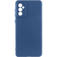 Чохол TPU GETMAN Liquid Silk Full Camera для Samsung Galaxy A35 Синій/Navy Blue  (ITS-L-00000073790_12)