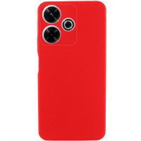 Чохол TPU GETMAN Liquid Silk Full Camera для Xiaomi Redmi 13 4G/Poco M6 4G Червоний/Red