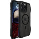 Чохол TPU Space Octagon with MagSafe для Apple iPhone 16 Pro (6.3') Carbon Black