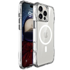 Чохол TPU Space Octagon з Magnetic Fit для Apple iPhone 16 Pro (6.3') Clear