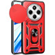 Чохол Ummi Camshield Serge Ring для Xiaomi Redmi 14C/A4/Poco C75/M7 5G Червоний