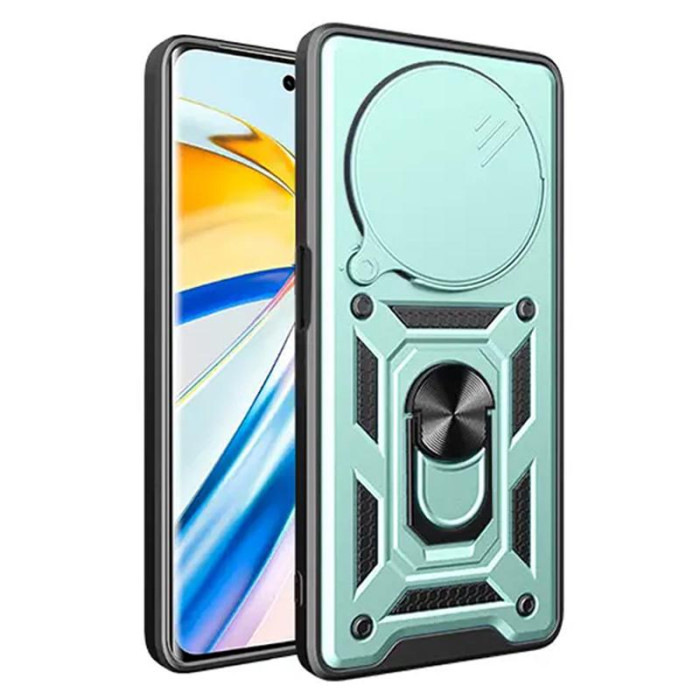 Чохол Ummi Camshield Serge Ring для Xiaomi Redmi 14C/A4/Poco C75/M7 5G Зелений