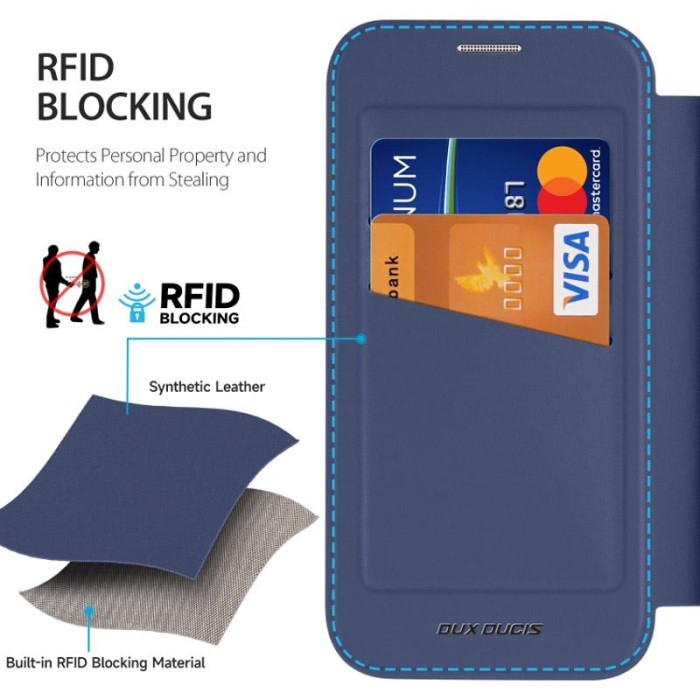 Чехол-книжка Dux Ducis Skin X Pro with MagSafe для Apple iPhone 16 Pro (6.3')