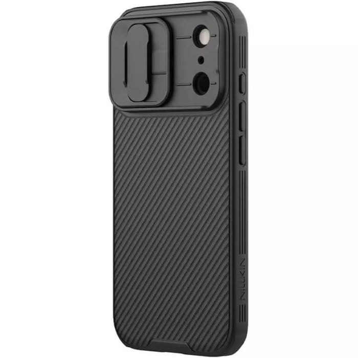 Карбонова накладка Nillkin CamShield Pro Magnetic для Apple iPhone 17 Pro (6.3') Black