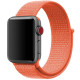 Ремінець Nylon для Apple Watch 42(ser.1-3)/44/45/46/49mm Помаранчевий/Orange