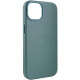 Шкіряний чохол Leather Case (AA Plus) with MagSafe для Apple iPhone 14