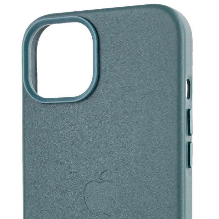 Шкіряний чохол Leather Case (AA Plus) with MagSafe для Apple iPhone 14
