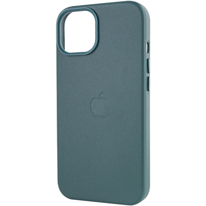 Шкіряний чохол Leather Case (AA Plus) with MagSafe для Apple iPhone 14