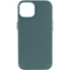 Шкіряний чохол Leather Case (AA Plus) with MagSafe для Apple iPhone 14