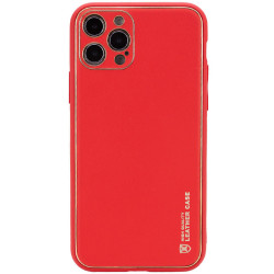Шкіряний чохол Xshield для Apple iPhone 13 Pro  Червоний/Red  (ITS-L-00000051591_6)