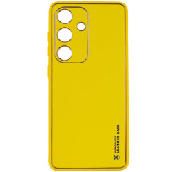 Шкіряний чохол Xshield для Samsung Galaxy S23 Жовтий/Yellow  (ITS-00000063193_1)