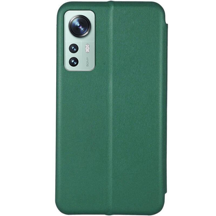 Шкіряний чохол-книжка Classy для Xiaomi 12 Lite Зелений  (ITS-L-00000063962_4)