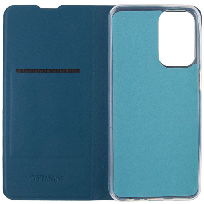 Шкіряний чохол-книжка GETMAN Elegant (PU) для Xiaomi Poco X5 5G/Redmi Note 12 5G Синій  (ITS-L-00000064171_5)