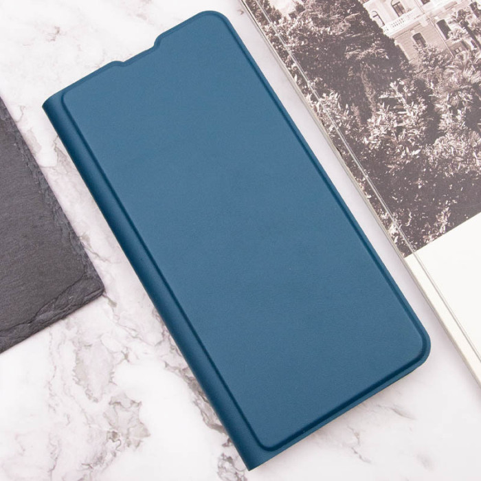 Шкіряний чохол-книжка GETMAN Elegant (PU) для Xiaomi Poco X5 5G/Redmi Note 12 5G Синій  (ITS-L-00000064171_5)