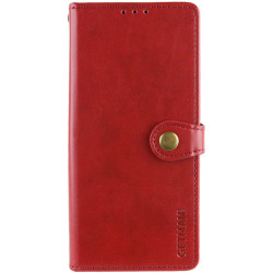 Шкіряний чохол-книжка GETMAN Gallant (PU) для TECNO Spark Go 1 (KL4) Червоний  (ITS-L-00000078153_3)