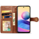 Шкіряний чохол-книжка GETMAN Gallant (PU) для Xiaomi Redmi 14C/Poco C75 Коричневий