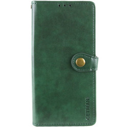 Шкіряний чохол-книжка GETMAN Gallant (PU) для Xiaomi Redmi 14C/Poco C75 Зелений  (ITS-L-00000074491_1)