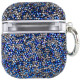 TPU чохол Bling World Rock Diamond для навушників AirPods 1/2 Синій  (ITS-L-00000057525_5)