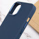 TPU чохол Bonbon Metal Style для Apple iPhone 14  Синій/Cosmos blue