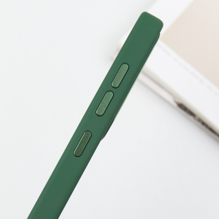 TPU чохол Bonbon Metal Style для Samsung Galaxy S23 Зелений/Army green