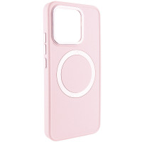 TPU чохол Bonbon Metal Style with MagSafe для Xiaomi 14 Pro Рожевий/Light Pink  (ITS-L-00000068651_7)