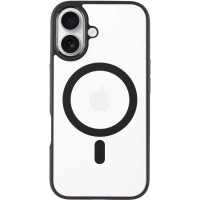 TPU+PC чохол Blueo Skin Friendly Frosted with MagSafe для Apple iPhone 16  Чорний/Black  (ITS-L-00000073495_1)